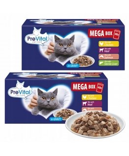 PREVITAL-suklaasäilykkeet makusekoitus laatikko 40x100g