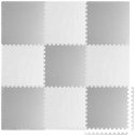 Suure putuplasti puslevaip, valgehall, Ricokids, 180x180cm, 9 tk. Suure putuplasti puslevaip, valgehall, Ricokids, 180x180cm, 9 tk.