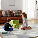 Suure putuplasti puslevaip, valgehall, Ricokids, 180x180cm, 9 tk. Suure putuplasti puslevaip, valgehall, Ricokids, 180x180cm, 9 tk.