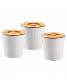 3 PIECE SET COFFEE TEA SUGAR KLAUSBERG KB-7487