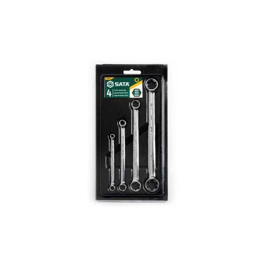 SATA E-TORX atslēgu komplekts 4 gab. Divpusējs