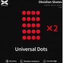 X-Raypad Obsidian Skates Universal Dots Red 40 pcs. (⌀6.5 x 0.8 mm) (Red) Replacement Mouse Feet X-Raypad Obsidian Skates Universal Dots Red 40 pcs. (⌀6.5 x 0.8 mm) (Red) Replacement Mouse Feet
