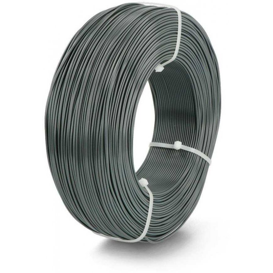 3D plastic Fiberlogy Refill Easy PET-G 1.75 mm 0.85 kg - Graphite