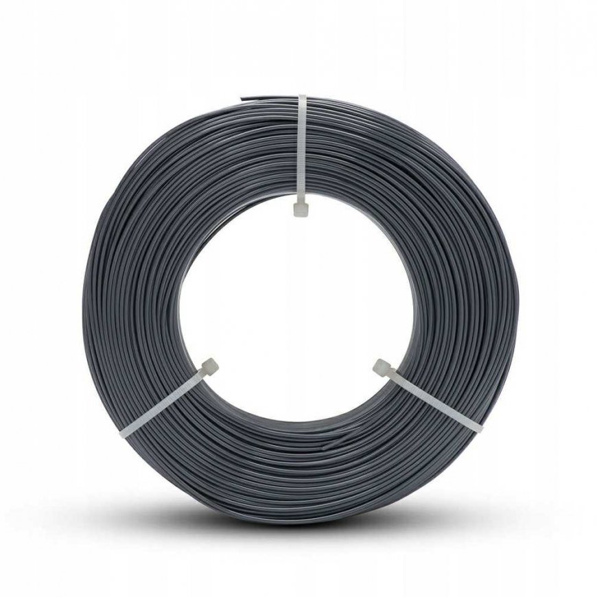3D plastikas Fiberlogy Refill Easy PET-G 1,75 mm 0,85 kg - Grafīts – 5