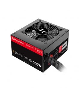 Thermaltake SPG-600DH2CCB toiteallika komponent 600 W 24-pin ATX ATX Must, Punane