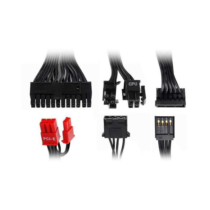 Thermaltake SPG-600DH2CCB блок питания 600 W 24-pin ATX ATX Черный, Красный – 2