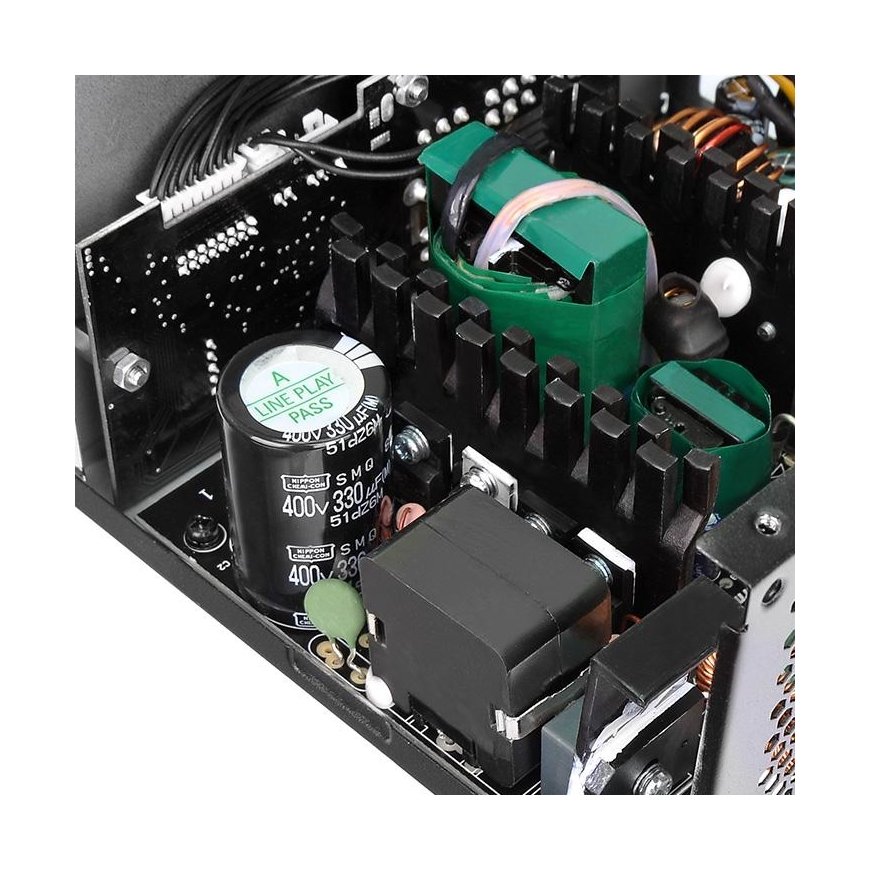Thermaltake SPG-600DH2CCB toiteallika komponent 600 W 24-pin ATX ATX Must, Punane – 5
