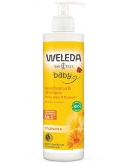 Weleda Calendula Body Wash & Shampoo 400 ml 400ml shampoo