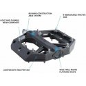 Shimano BMX/DH PD-GR400 Tasapohja musta Shimano BMX/DH PD-GR400 Tasapohja musta