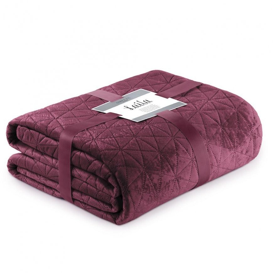 AmeliaHome peitto LAILA, 170x210 cm, väri: bordoo – 2