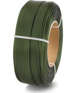 3D plastikas PET-G žalias (armijos žalias) 1.75mm 1kg papildymo pakuotė Rosa3D