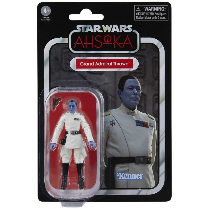 Hasbro Star Wars Ahsoka Grand Admiral Thrawn -figuuri 9,5 cm
