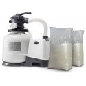 Smilšu filtra sūknis 10500 l/h INTEX 26648 + 50 kg smilšu Smilšu filtra sūknis 10500 l/h INTEX 26648 + 50 kg smilšu