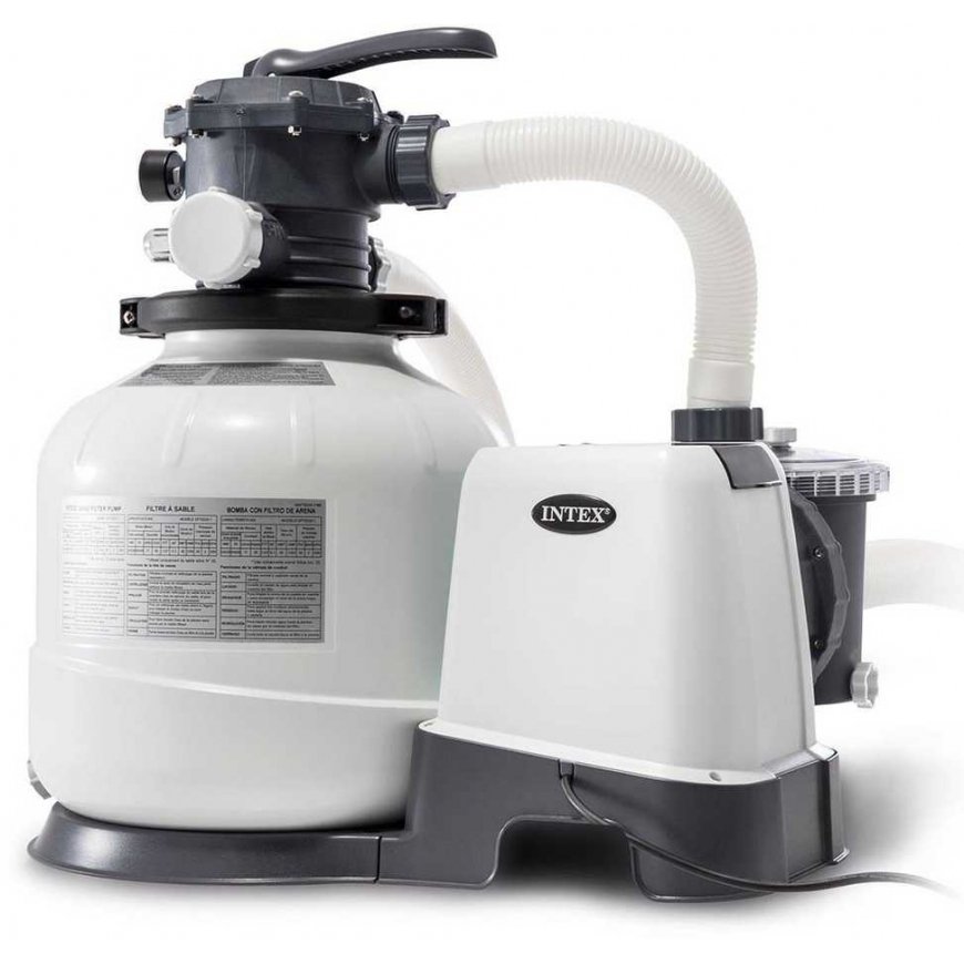 Sand filter pump 10500 l/h INTEX 26648 + 50 kg of sand – 2