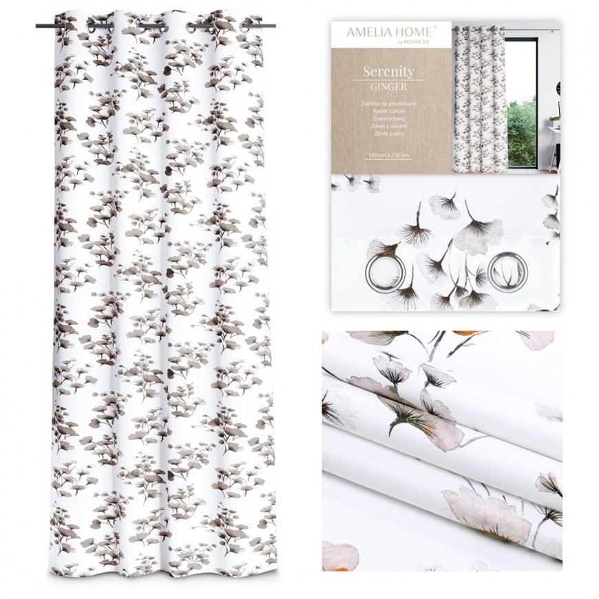 AmeliaHome Nakts blackout tipa aizkars AmeliaHome