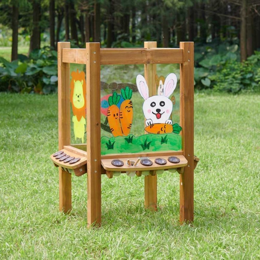 MASTERKIDZ 4 pušu akrila caurspīdīga krāsota plate + krūzes
