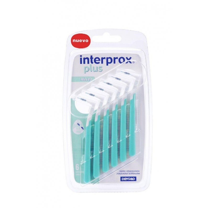 Interprox Plus Micro 6 Interproksimaliniai Šepetėliai