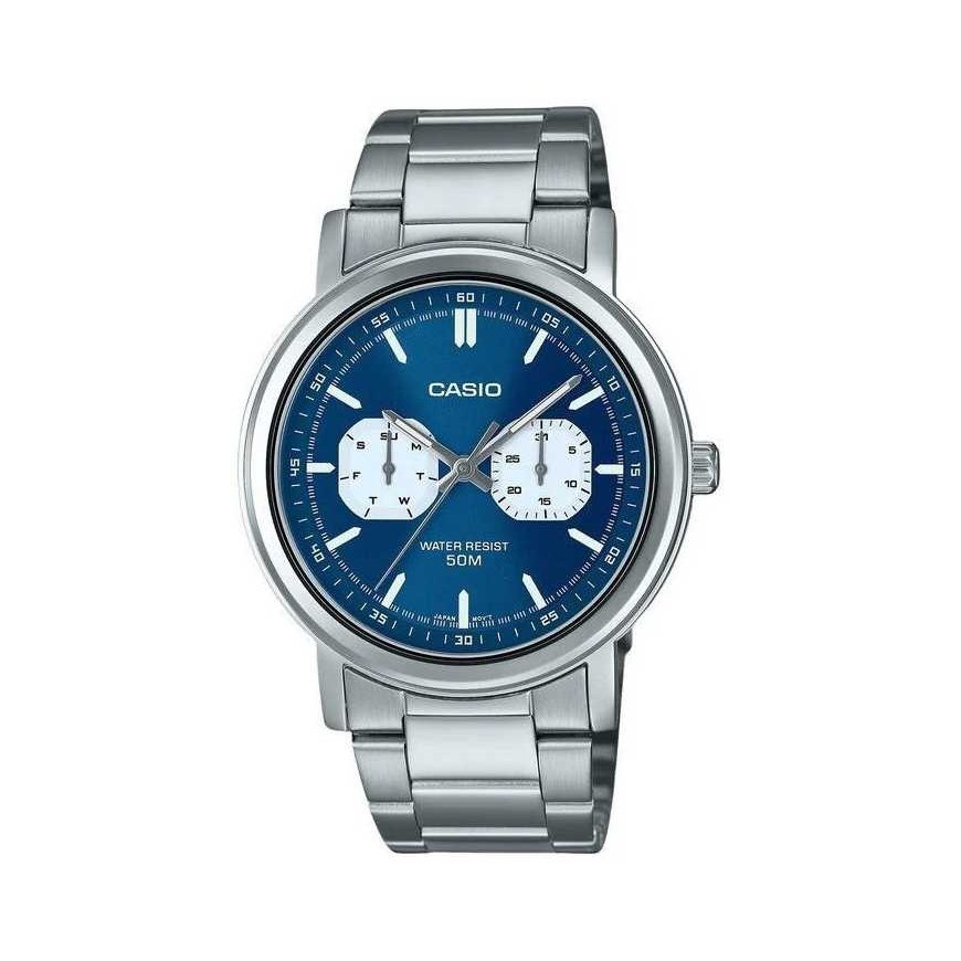 CASIO MEN'S WATCH MTP-E335D-2E1 (zd274b) + BOX