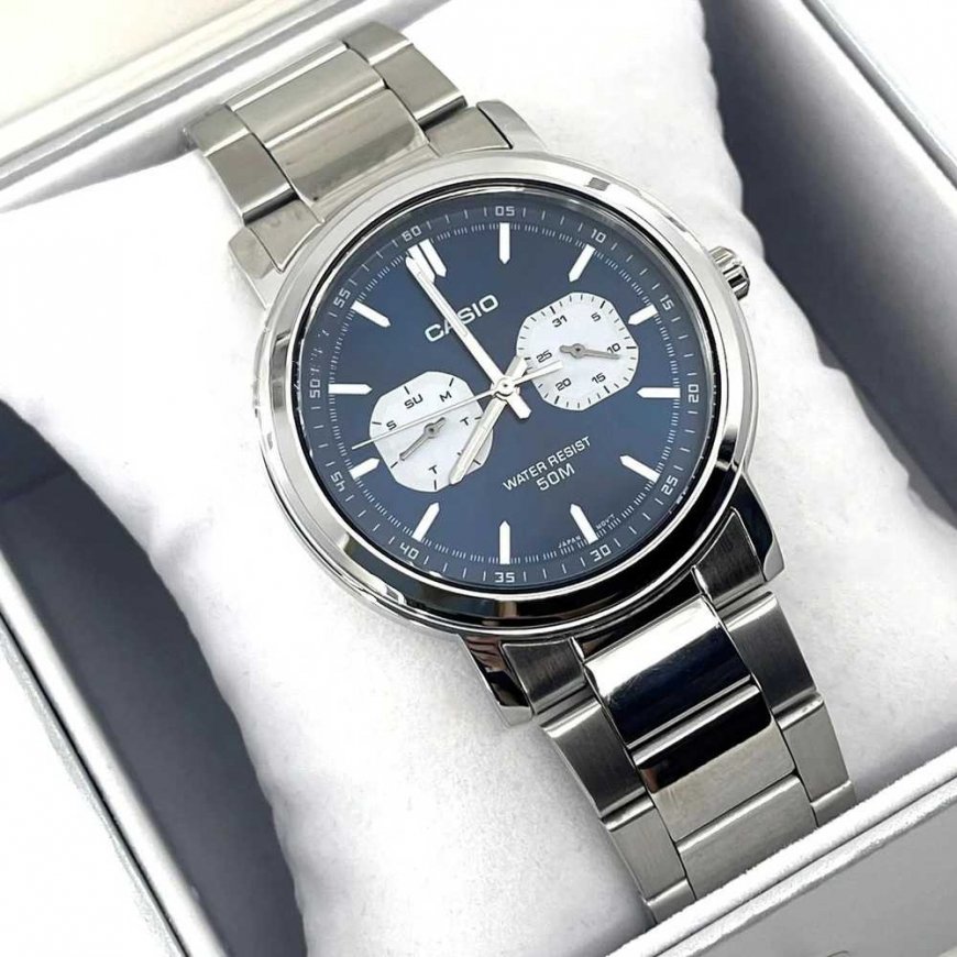 CASIO MEN'S WATCH MTP-E335D-2E1 (zd274b) + BOX – 2