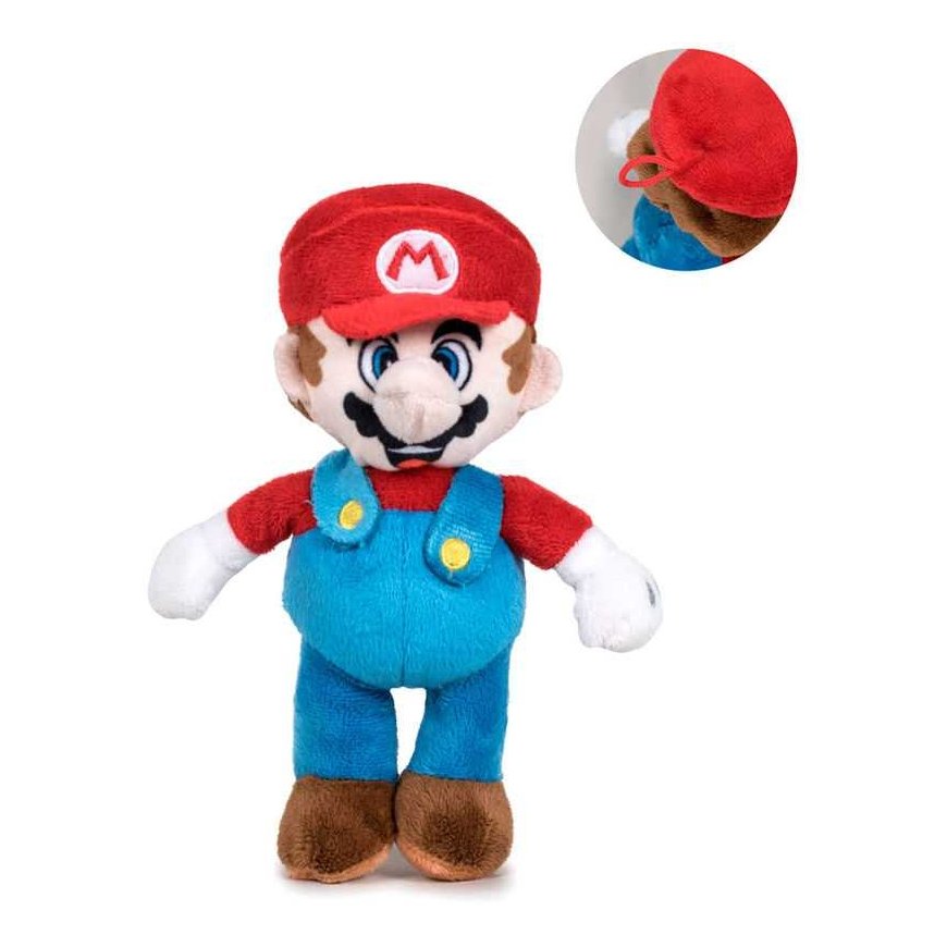 Play By Play Nintendo Super Mario Bros Mario pehme mänguasi 18 cm – 2