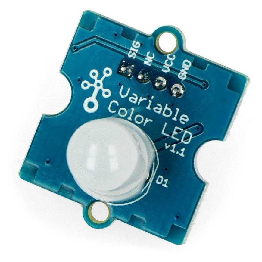 Seeed Studio Grove, maināmas krāsas LED v1.1