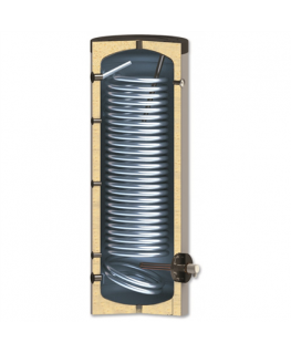 Sunsystem Enameled Vanduo Heater 300L with Heat Exchanger 3.3 m