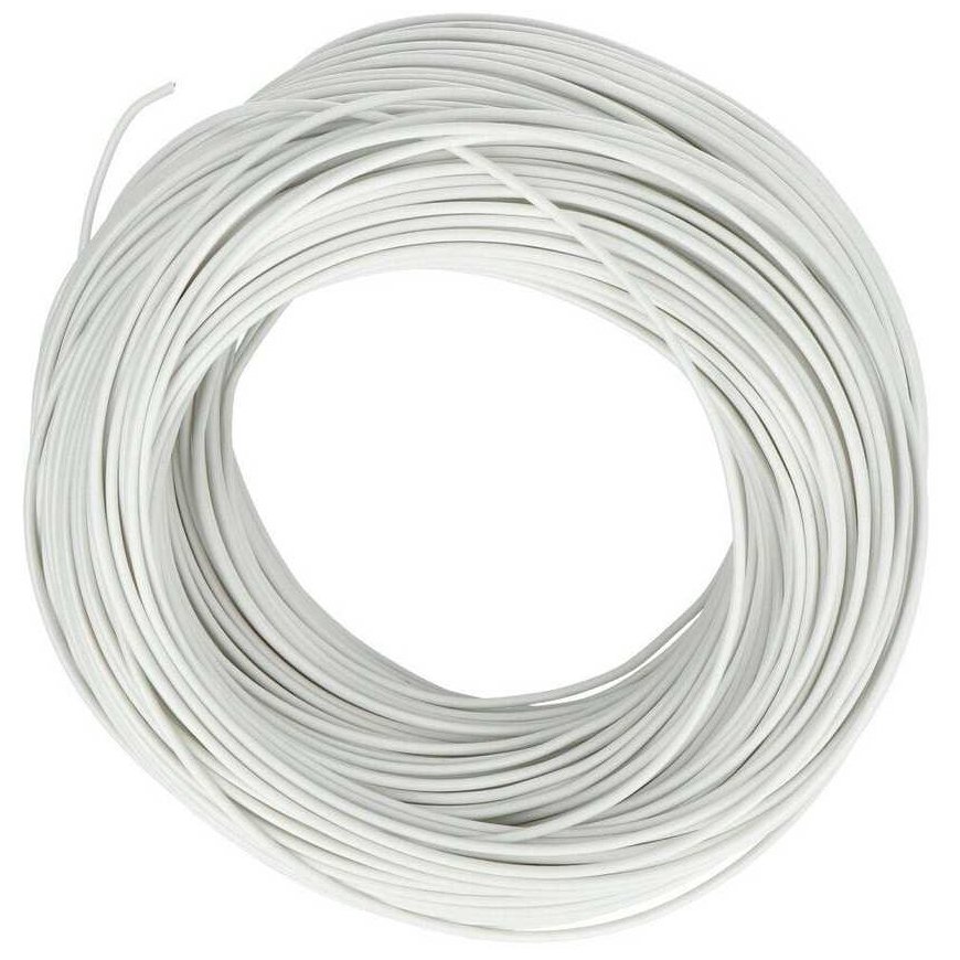 OEM Installation cable LgY 1x0.5 H05V-K - white - 100 m roll – 2