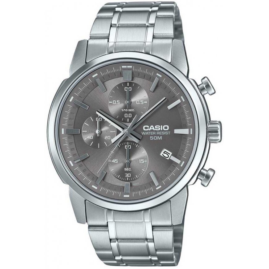 Laikrodis Casio MTP-E510D-8A vīriešu pulkstenis + KASTE