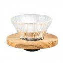 Hario V60 laskeutumislaite 01 – oliivipuuta Hario V60 laskeutumislaite 01 – oliivipuuta