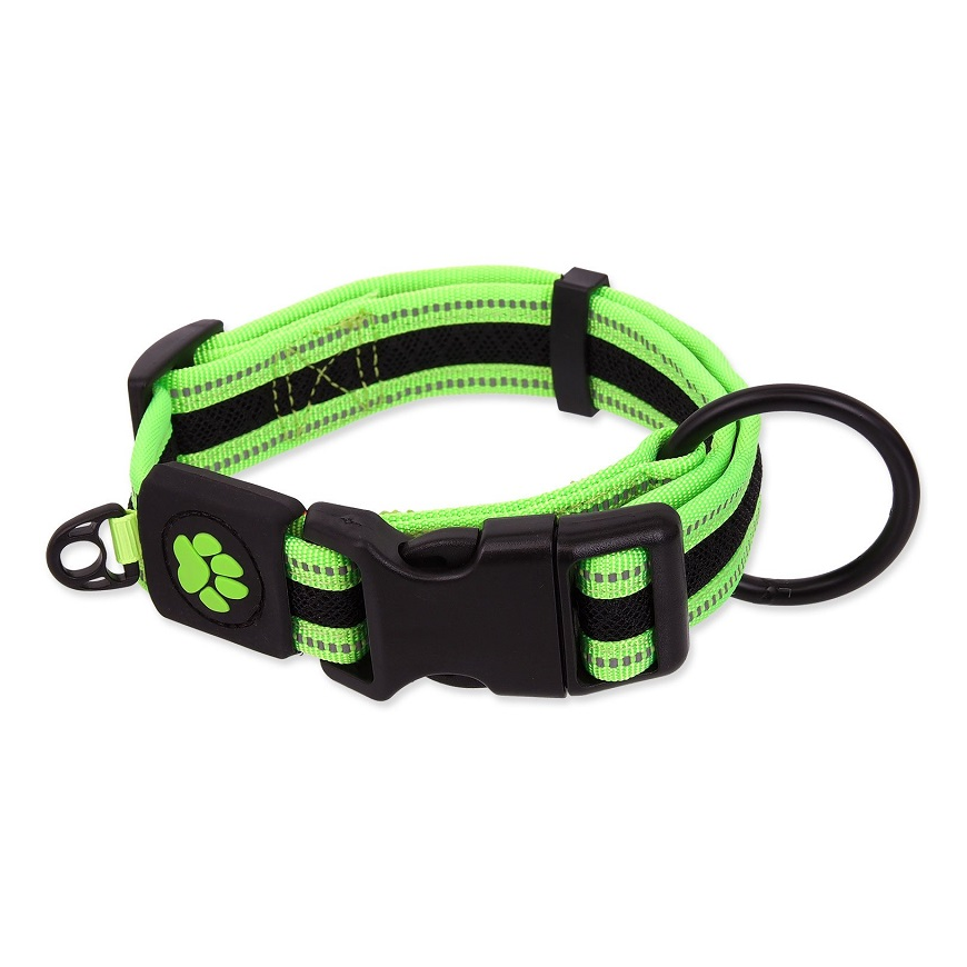Kakla siksna - Placek Active Dog Collar Fluffy XL laim 3,8x44-70cm – 2