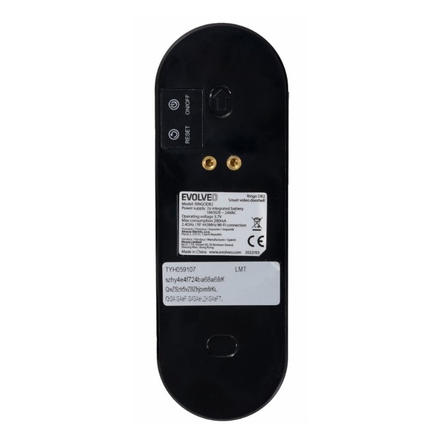 Evolveo Ringo RINGODB2 doorbell chime Black – 4