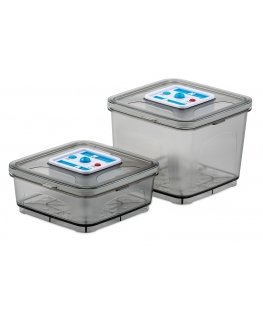 Stollar SAT60 food storage container Rectangular 3.8 L Transparent 2 pc(s)