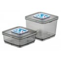 Stollar SAT60 pārtikas uzglabāšanas konteiners Taisnleņķa 3,8 L Caurspīdīgs 2 pcs Stollar SAT60 pārtikas uzglabāšanas konteiners Taisnleņķa 3,8 L Caurspīdīgs 2 pcs