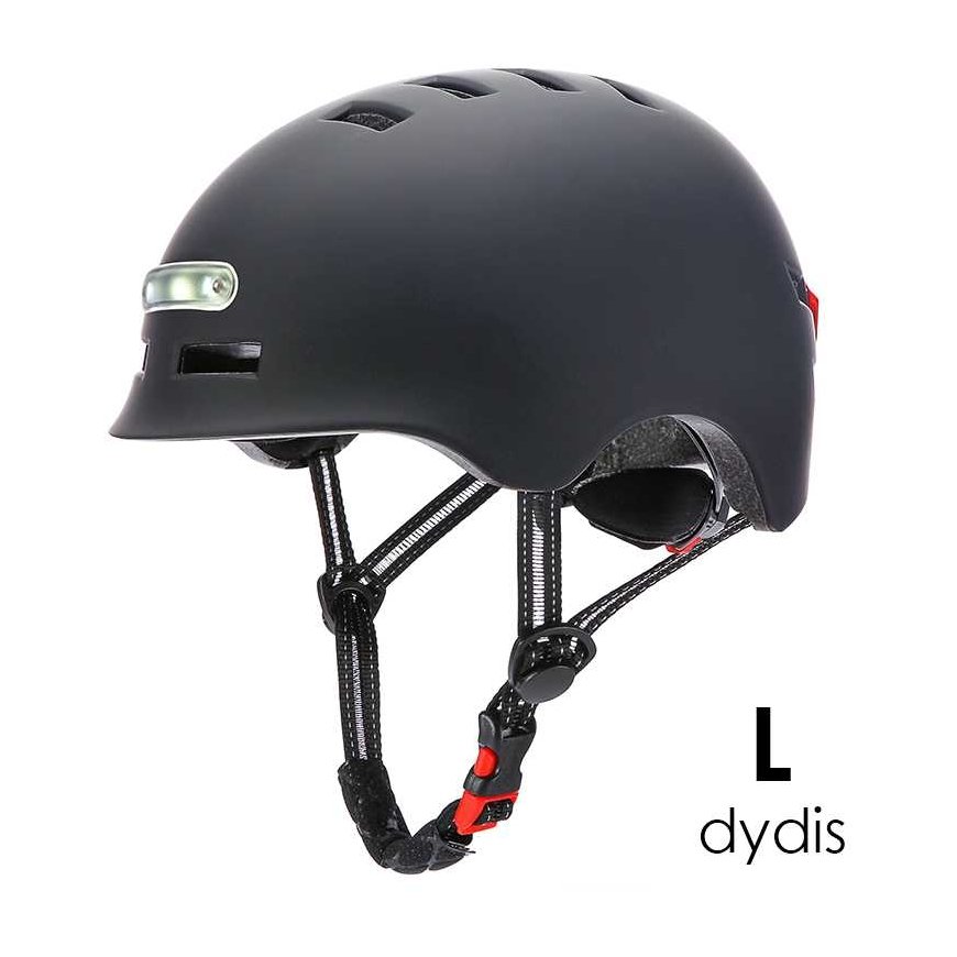 Beaster Scooter Kiiver Beaster BS02HBL, L suurus, must, LED lambidega