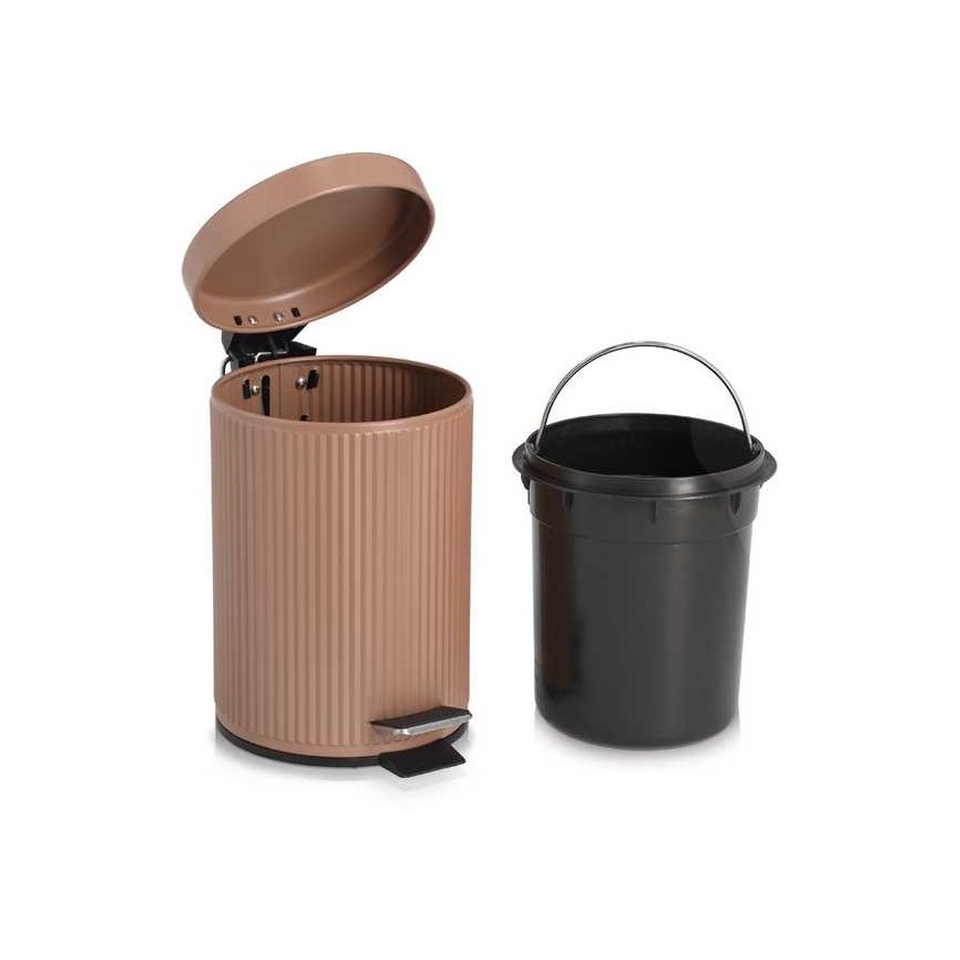 Zeller Brass Tone Metal Bath Basket, 3 L – 3