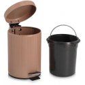 Zeller Brass Tone Metal Bath Basket, 3 L Zeller Brass Tone Metal Bath Basket, 3 L