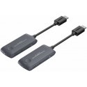 PREMIUMCORD HDMI langaton laajennin, mini, FULL HD 1080p 20 m etäisyydellä, harmaa PREMIUMCORD HDMI langaton laajennin, mini, FULL HD 1080p 20 m etäisyydellä, harmaa