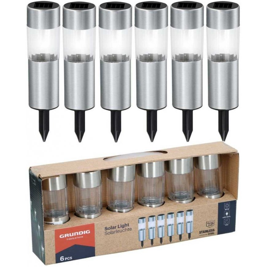 Grundig LEMPAS SOLARNA 4.5X15CM INOX