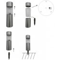 LEMPAS SOLARNA 4.5X15CM INOX 6SZT GRUNDIG LEMPAS SOLARNA 4.5X15CM INOX 6SZT GRUNDIG