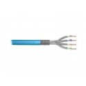 S/FTP cat.6A tinklo kabelis, susukta pora, LSOH, Dca 4x2x23 AWG, 10Gb/s, 10 metų garantija, pilkas, 100m - Q-LANTEC S/FTP cat.6A tinklo kabelis, susukta pora, LSOH, Dca 4x2x23 AWG, 10Gb/s, 10 metų garantija, pilkas, 100m - Q-LANTEC