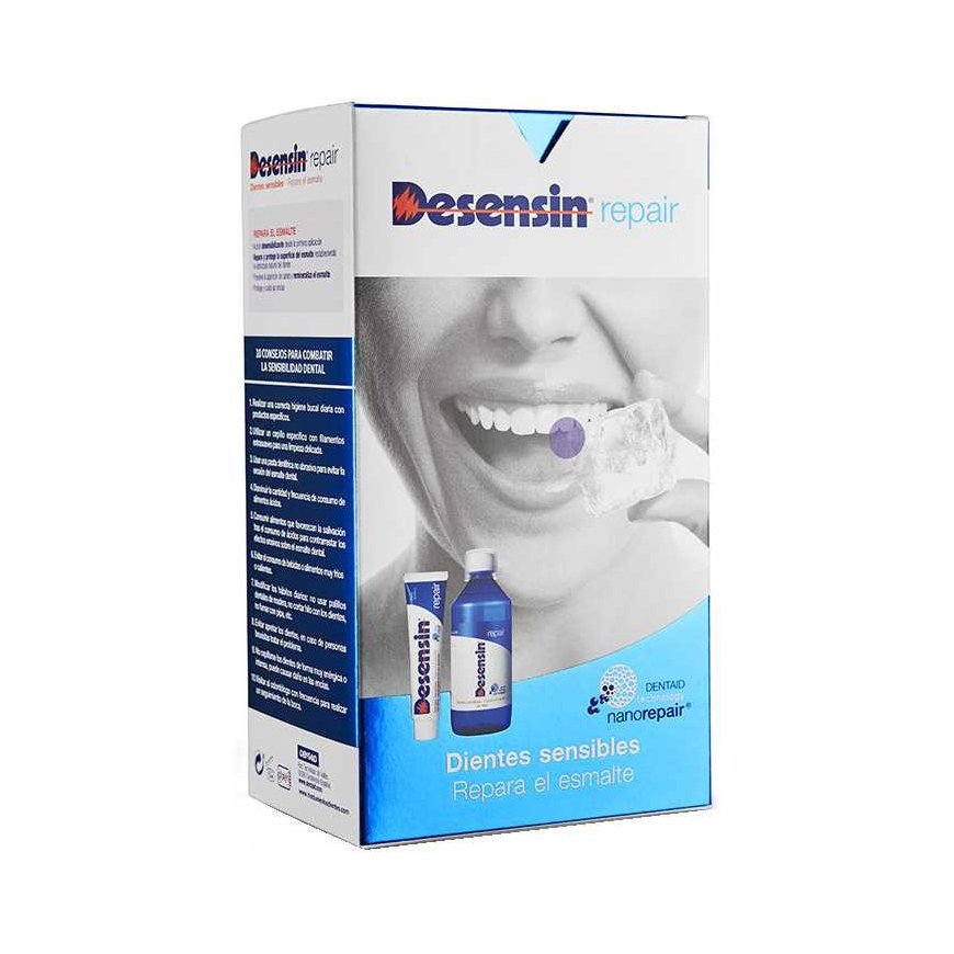 Desensin Repair toothpaste 75ml + mouthwash 500ml