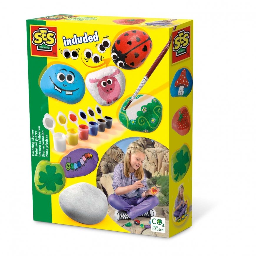 SES Creative Painting stones
