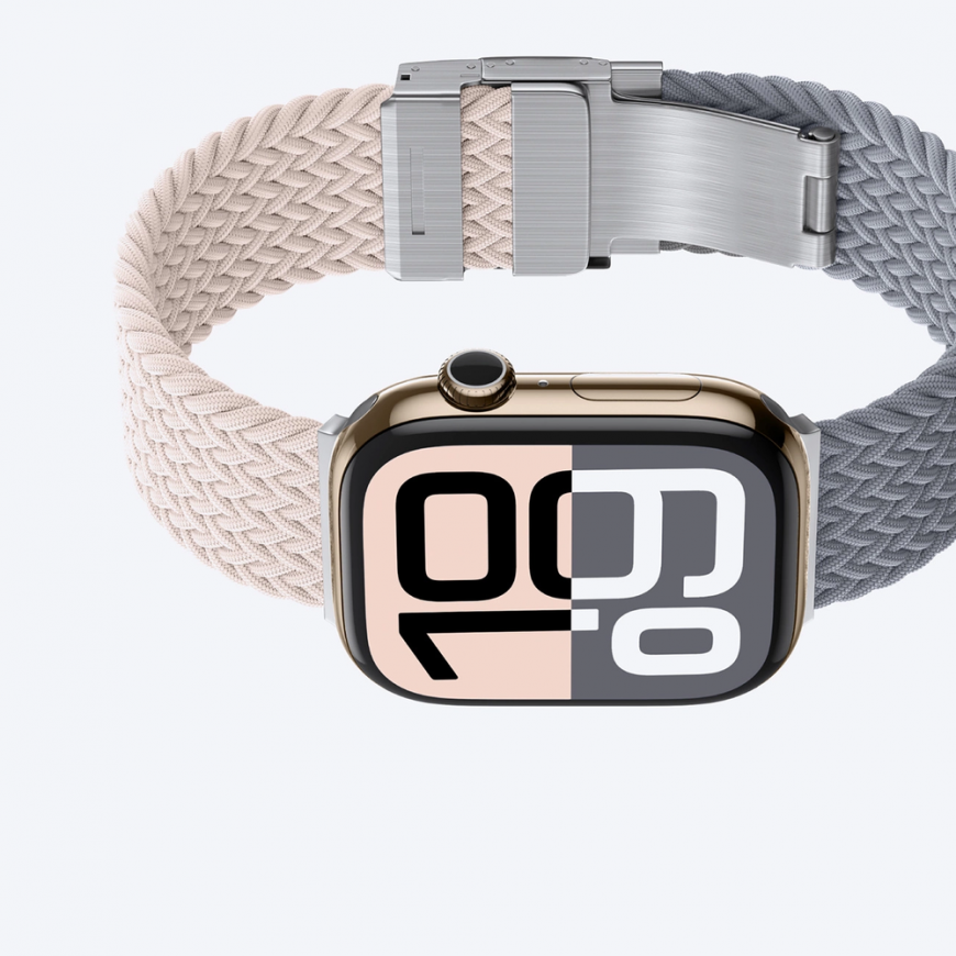 AmazingThing Blend Band Apple Watch 42mm 2 tk. - Roosa-Hall Roosa – 4