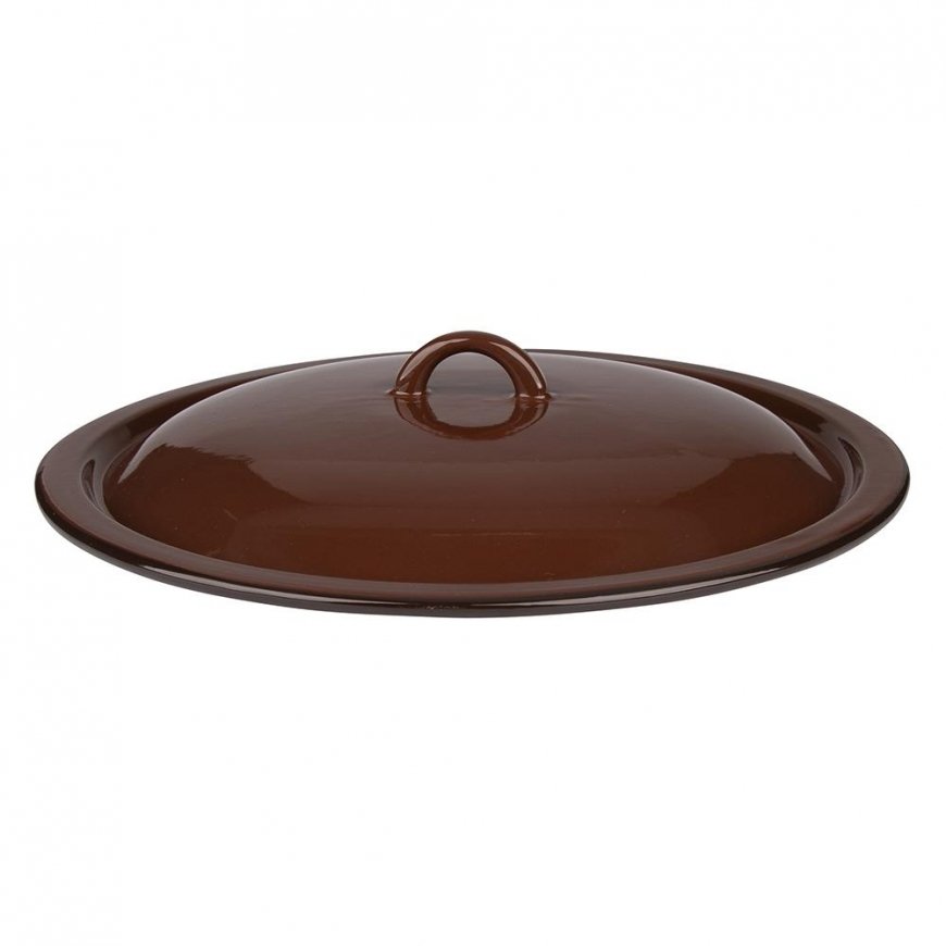 Altom Design Puodas TIESUS 16.6L ØR.30CM AUKŠTIS.25.2CM KREMINAS/TAMSUS CENTRAS SU DANGELIS – 3