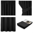 Yöverho AmeliaHome BLACKOUT 140X245 cm, 1 kpl, nauha/koukut, väri: musta Yöverho AmeliaHome BLACKOUT 140X245 cm, 1 kpl, nauha/koukut, väri: musta