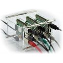 Gravlaser Dėklas skirtas Raspberry Pi 4B/3B+/3B/2B, x3, atviras Gravlaser Dėklas skirtas Raspberry Pi 4B/3B+/3B/2B, x3, atviras