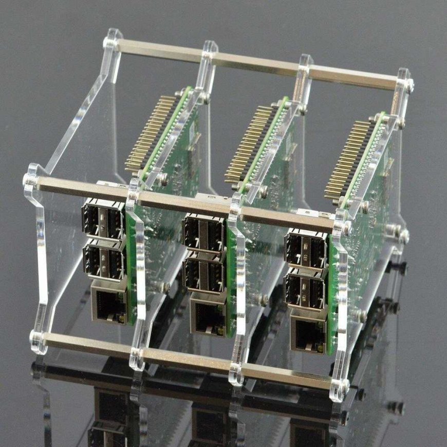 Gravlaser Case designed for Raspberry Pi 4B/3B+/3B/2B, x3, open – 4