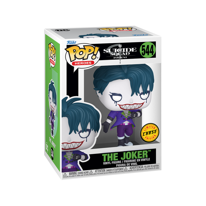 FUNKO POP! Vinilinė figūrėlė: DC: Suicide Squad Isekai - Joker (su Chase) – 3