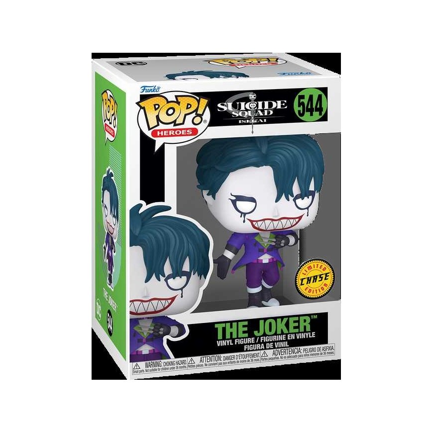 FUNKO POP! Vinilinė figūrėlė: DC: Suicide Squad Isekai - Joker (su Chase) – 5