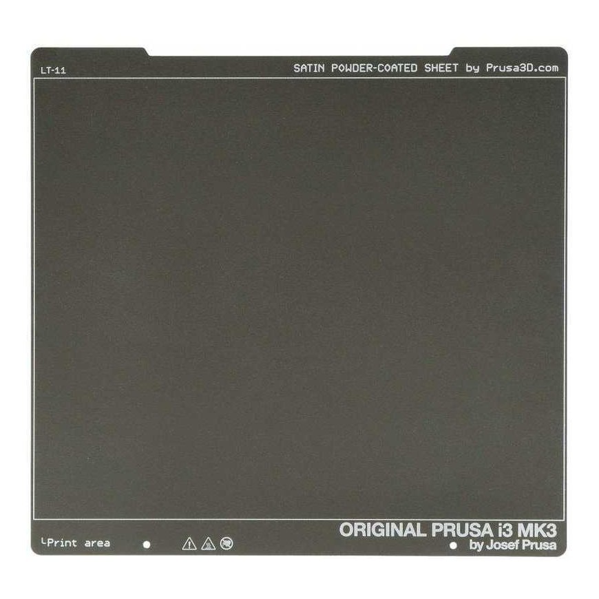 Prusa Spriegošā tērauda loksne PEI -